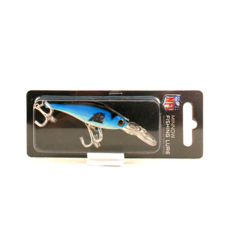 CAROLINA PANTHERS NFL Minnow Fishing Lure NEW